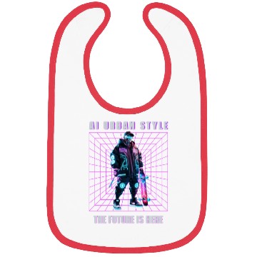Discover "AI URBAN STYLE : The future is here" Bibs