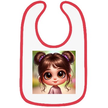 Discover SPARKLY BROWN EYES Bibs