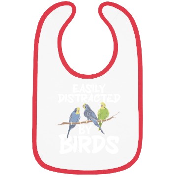 Discover Bird Watching Cute Bird Lover Bibs