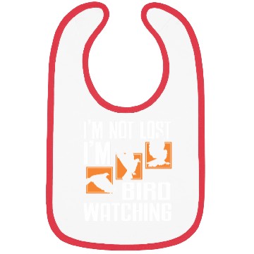 Discover Bird Watching Cute Bird Lover Bibs