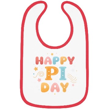 Discover Happy Pi Day Bibs | Funny Math Teacher Bibs
