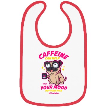 Discover Funny Coffee and Dog Bibs