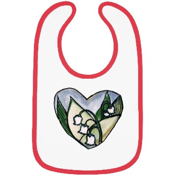 Discover Lily of the Valley Bibs