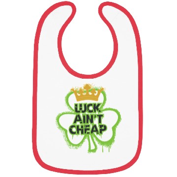 Discover Graffiti Shamrock King: Luck Ain’t Cheap Bibs