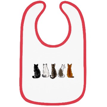 Discover I Love Cats Bibs