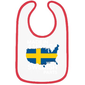 Discover Made In America With Swedish Parts USA US Bibs