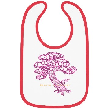 Discover rooted in serenity bonsai tree Bibs