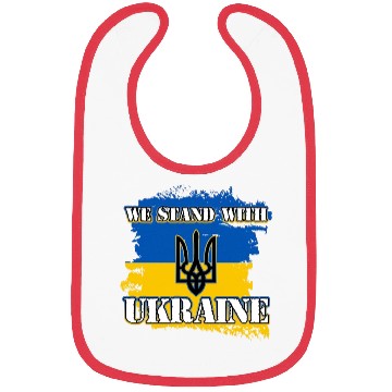 Discover We Stand With Ukraine Support Bibs
