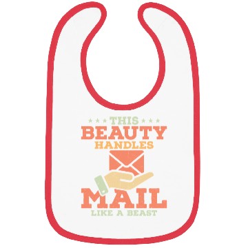 Discover This Beauty Handles Mail Like A Beast Mailman Post Bibs