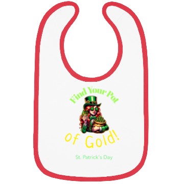 Discover Find Your Pot of Gold Bibs