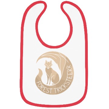 Discover Forest Tricksteerr Fox Nature Emblem Design Bibs