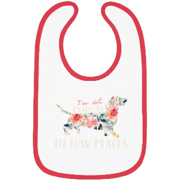 Discover I’ve Got Friends in Low Places – Dachshund Lovers Bibs