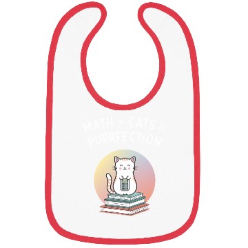 Discover Math + Cats = Purrfection Bibs