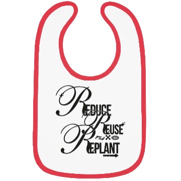 Discover Reduce Reuse Replant – Scripted Sustainability Sta Bibs