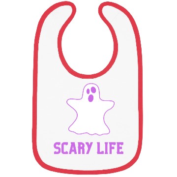 Discover scary life Bibs