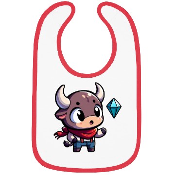 Discover Cowboy Bull's Diamond Discovery Bibs