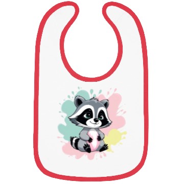 Discover Bambino! - Baby Raccoon Bibs