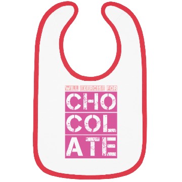 Discover Will Exercise For Chocolate Gym Yoga Running Bibs