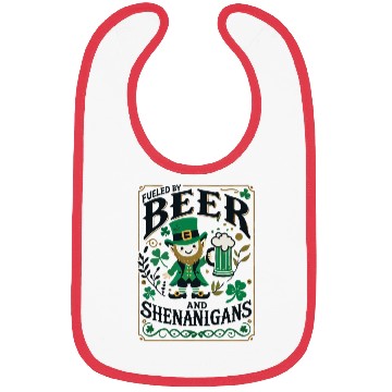 Discover St. Patrick's Day: Beer And shenanigans Bibs