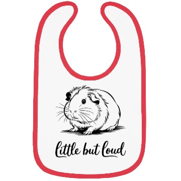 Discover Little But Loud Guinea Pig Lovers Bibs
