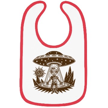 Discover Alien tribal Bibs