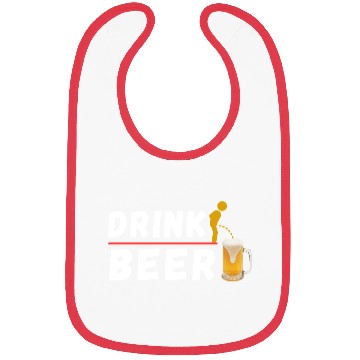 Discover Drink Beer Funny Party Drinking Bibs