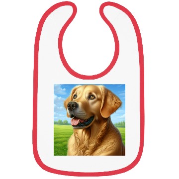 Discover Realistic Golden Retriever Bibs