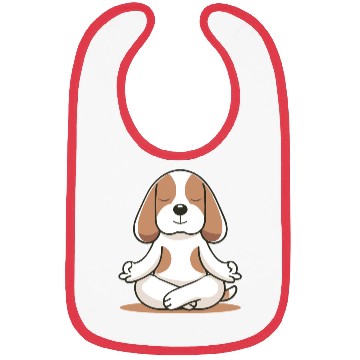 Discover Meditating Beagle - Peace & Mindfulness Bibs