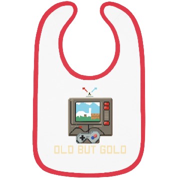 Discover Old But Gold Gamer Bibs