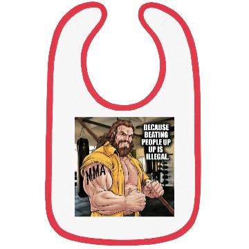 Discover Funny MMA Meme Bibs