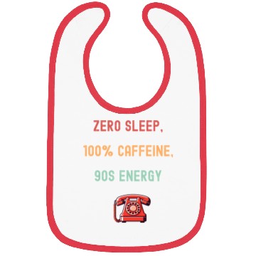 Discover Zero Sleep 100 Caffeine Bibs