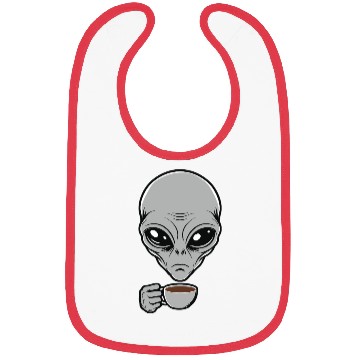 Discover Grey Alien Bibs