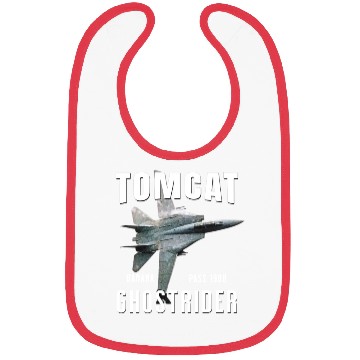 Discover F-14 TOMCAT Infamous Banana Pass USS America Bibs