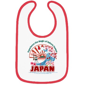 Discover Magic Blossom Bibs