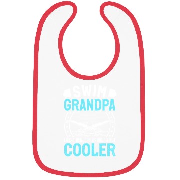 Discover Swim Grandpa - Classic Stars & Stripes Edition Bibs
