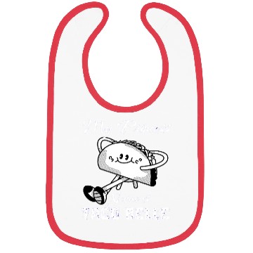 Discover Funny My Princess Name is Taco Belle Taco Lover Bibs