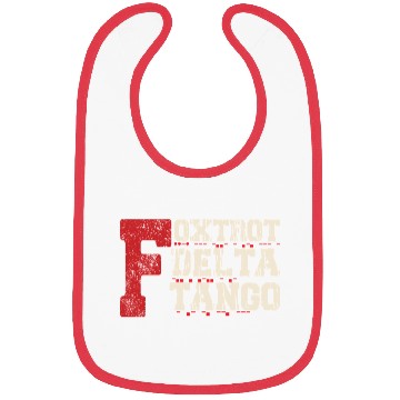 Discover Foxtrot Delta Tango: A Funny Military Code Bibs