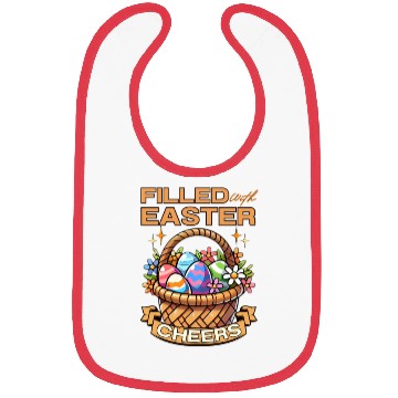 Discover Filled with easter cheers Bibs