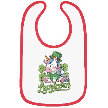Discover Lepricorn St Patrick's Day Magic Vibes Bibs