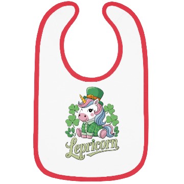 Discover Lepricorn St Patrick's Day Magic Fun Bibs