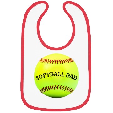 Discover Softball Dad Bibs