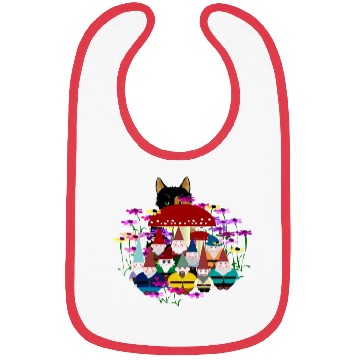 Discover Garden Gnomes Bibs