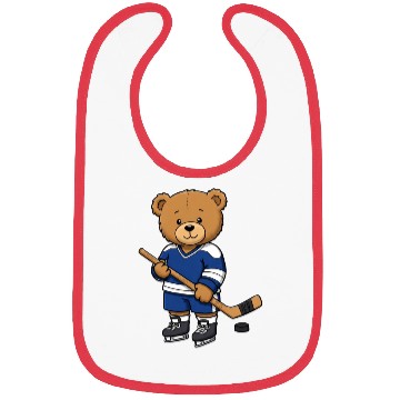 Discover Teddy bear ice hockey player Bibs