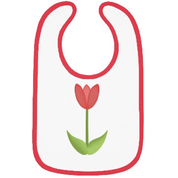 Discover pink tulip Bibs