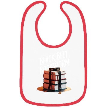 Discover Black Belt & Bookworm Bibs