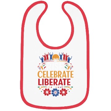 Discover Rise, Celebrate, Liberate: Juneteenth Freedom Bibs