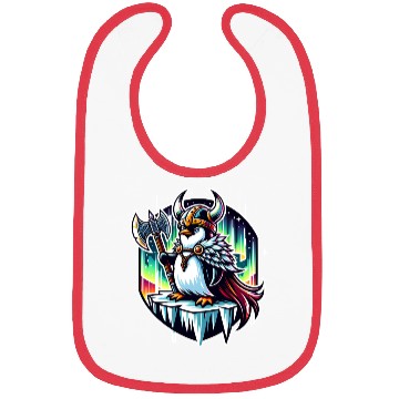 Discover Viking Penguin Conquering Northern Lights Bibs
