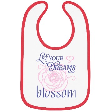 Discover Dreams Blossom Floral Design Bibs