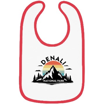 Discover Retro Denali National Park US Vintage Denali Bibs