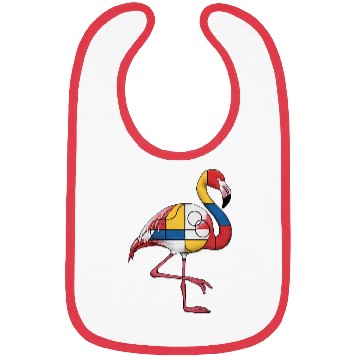 Discover Fibonacci Flamingo Bibs